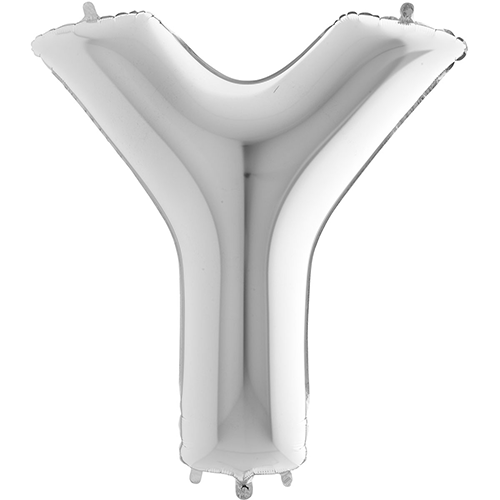 [G449S-P] Lettre "Y" Silver 40" - Grabo