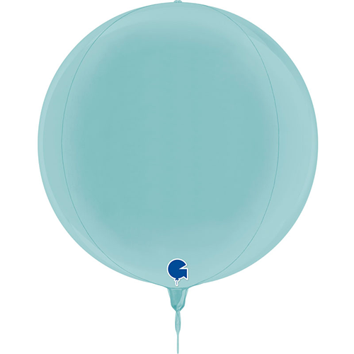[G7411121PB] Globe 11" Bleu Pastel 4D Vrac - Grabo