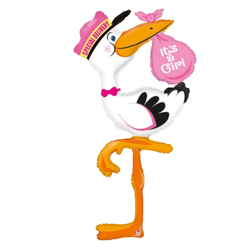 [G85760-P] Cigogne Fille 5' - Grabo