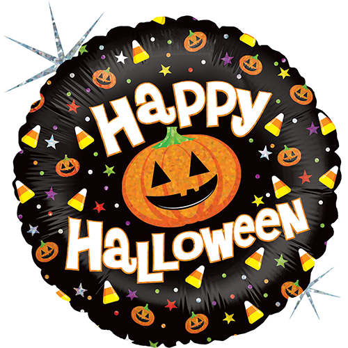 [G86835H-P] Halloween Fun Holo 18" - Grabo