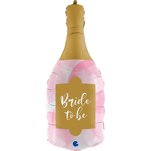 [GG72041-P] 1 Bal 18" Bouteille Bride To Be - Grabo