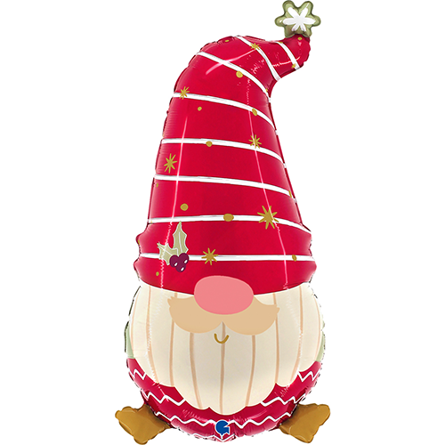 [GG72207-P] Christmas Gnome 27" - Grabo