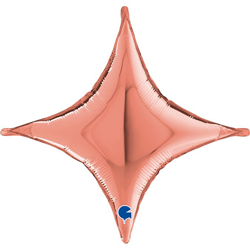 [GG75853RG] Deco Concave Cross 30" Rose Gold Vrac - Grabo