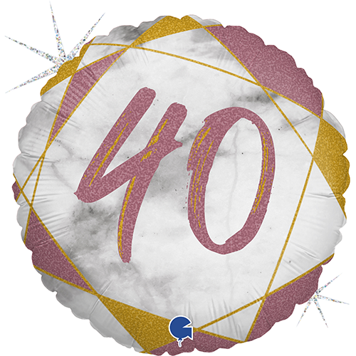 [GG78072GHRG-P] Marble Mate 40 Rose Gold 18" - Grabo