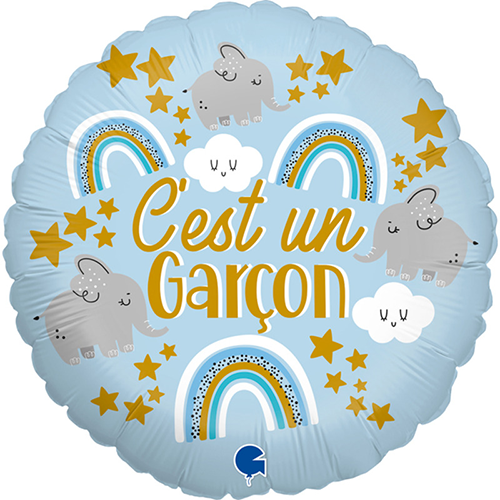 [GG78161-P] C'Est Un Garcon 18" - Grabo