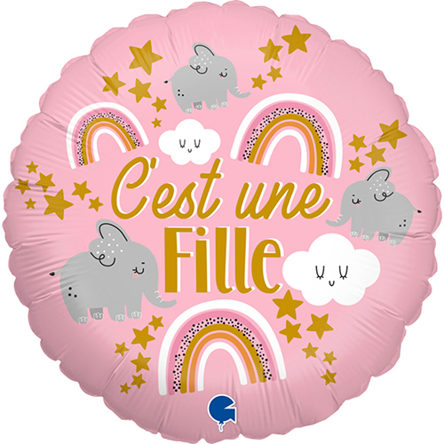 [GG78162-P] C'Est Une Fille 18" - Grabo FDS