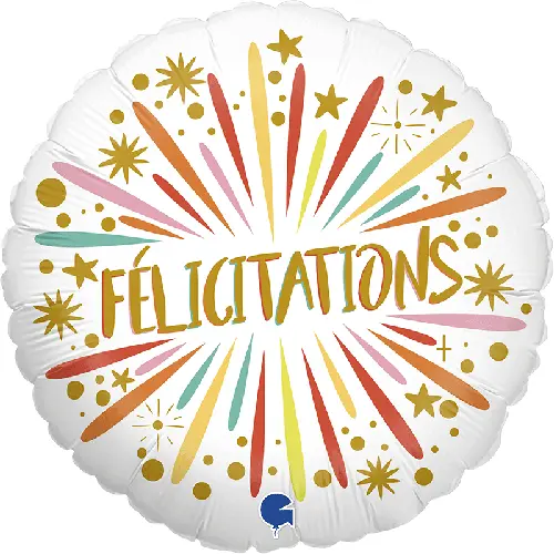 [GG78164-FR] Alu 18″ Congratulations Bulk – Grabo