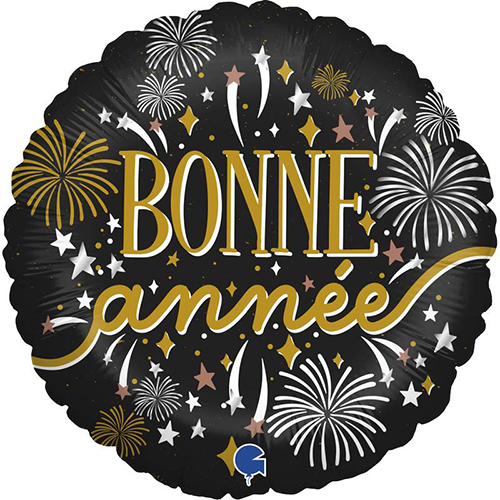 [GG78167-P] Bonne Annee 18" - Grabo