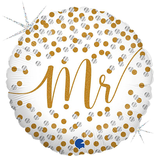 [GG78169GH-P] Mr Confetti 18" - Grabo