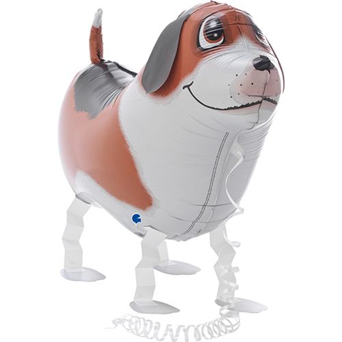 [GPW03-P] Bobby The Dog Balloon Friend 25" - Grabo