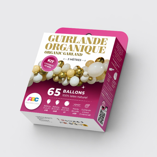 [GA1115-FR] Kit Guirlande Organique Cream
