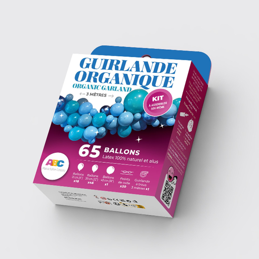 [GA1117-FR] Kit Guirlande Organique Blue
