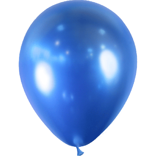 [HG112-25B04-FR] 25 Ballons 12" Bleu Brillant - Balloonia