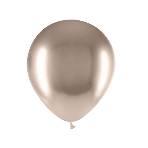 [HG112-50B08-FR] 50 Ballons 12" Beige Brillant - Balloonia