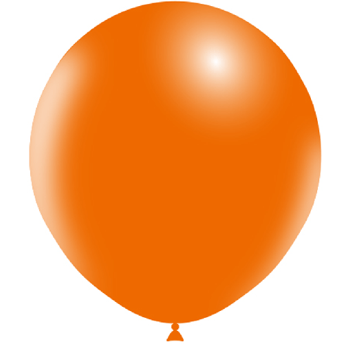 [HG118-25P24] 25 Ballons 18" Standard Orange - Balloonia