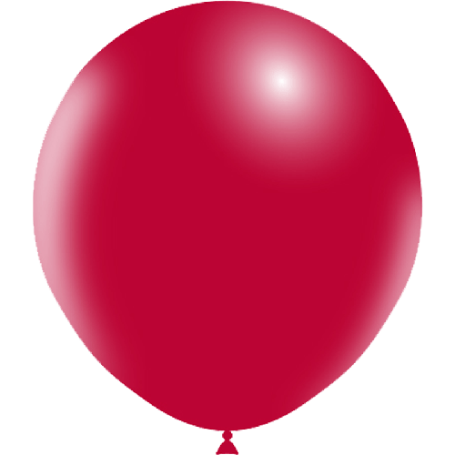 [HG118-25P25] 25 Ballons 18" Standard Rouge - Balloonia