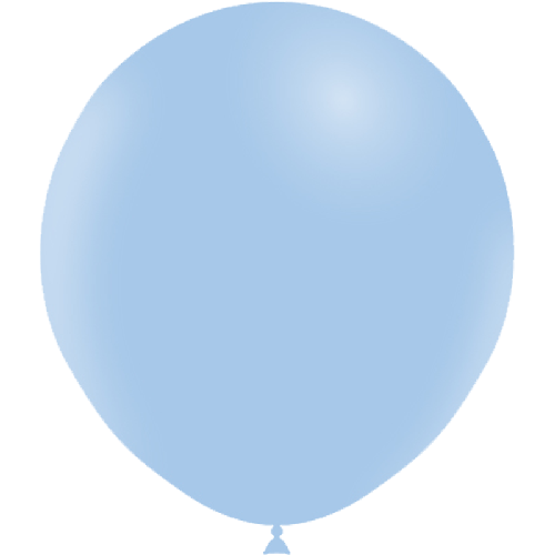 [HG118-25T01] 25 Ballons 18" Pastel Matte Ciel - Balloonia