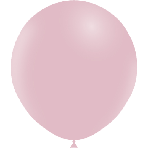 [HG118-25T02] 25 Ballons 18" Pastel Matte Rose Bébé - Balloonia