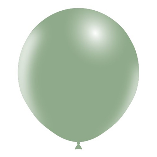 [HG118-5V02-FR] 5 Ballons 18" Vintage Vert - Balloonia