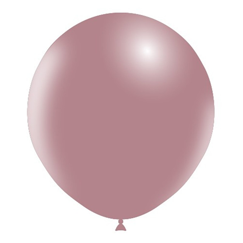 [HG118-5V03-FR] 5 Ballons 18" Vintage Rose - Balloonia