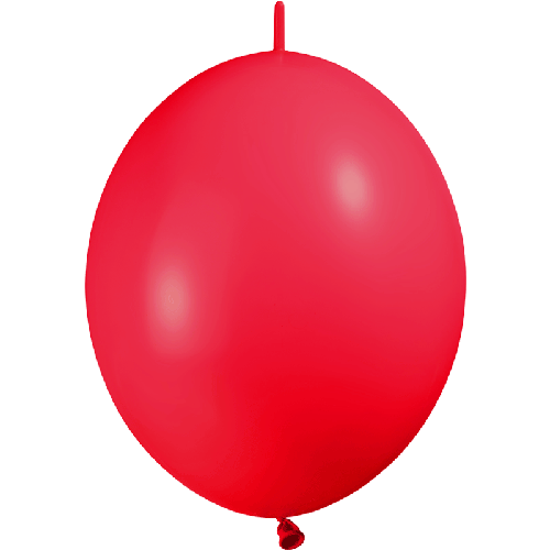 [HG12L-50P25] 50 Ballons Deco Link 12" Standard Rouge - Balloonia
