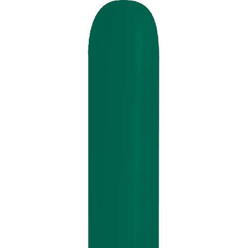 [HG160P39] 100 Ballons À Modeler 160 Vert Forêt - Balloonia
