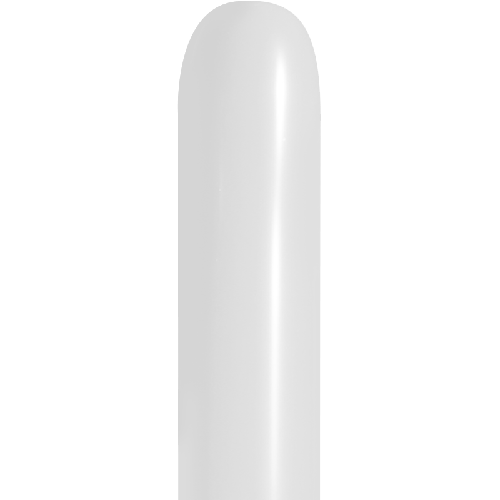 [HG260-50P20] 50 Ballons À Modeler 260 Blanc - Balloonia