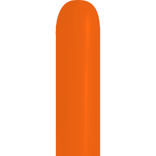 [HG260-50P24] 50 Ballons À Modeler 260 Orange - Balloonia
