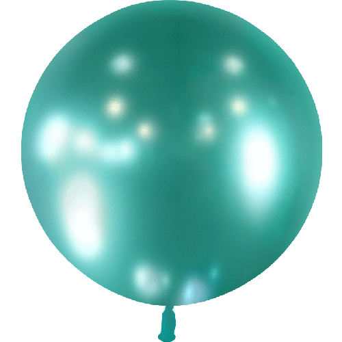 [HG2-B03-FR] Ballon 2' Vert Brillant Vrac - Balloonia