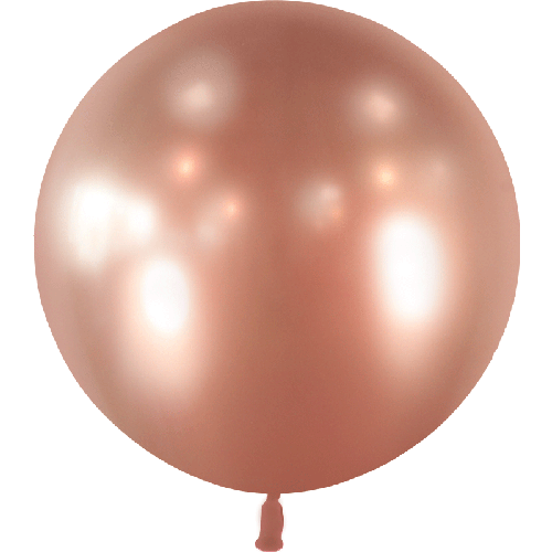 [HG2-B07] Ballon 2' Doré Rose Brillant Vrac - Balloonia