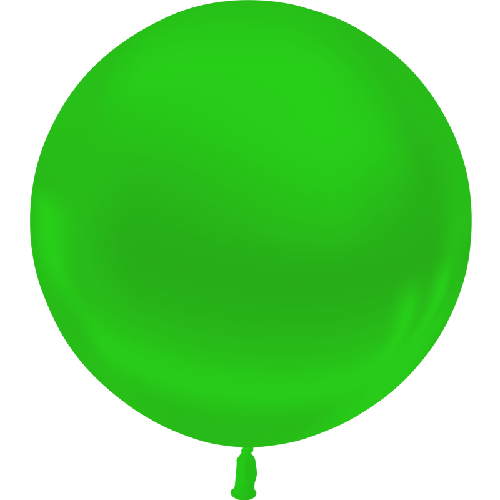 [HG2-M91] 1 Latex Metal Vert 2' (60Cm) Vrac - Balloonia