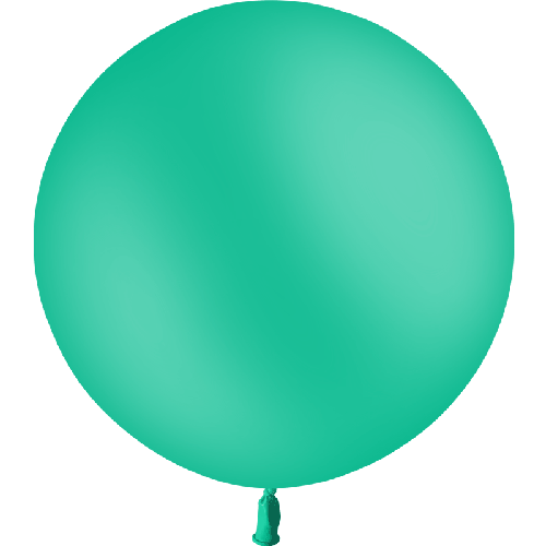 [HG2-P37] 1 Latex Standard Menthe 2' (60Cm) Vrac - Balloonia