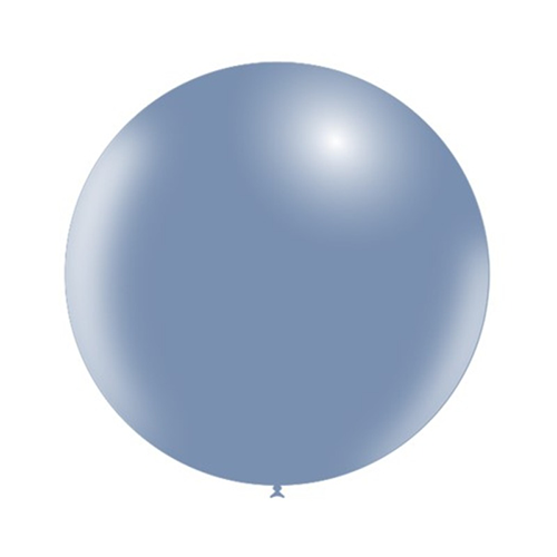 [HG2-V05] 1 Latex Vintage Bleu 2' (60Cm) - Balloonia