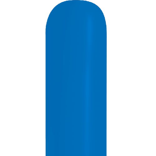 [HG360P34] 100 Ballons À Modeler 360 Bleu Roi - Balloonia
