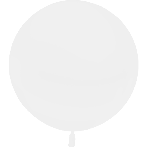 [HG3-C00-FR] 1 Latex Cristal Transparent 3' (90cm) Vrac - Balloonia