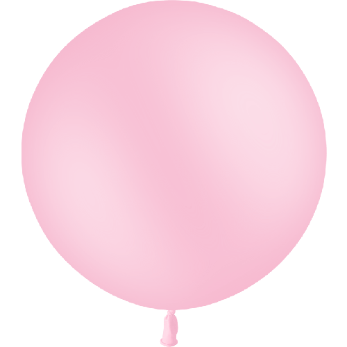 [HG3-P28] 1 Latex  Standard Rose Bonbon 3' (90Cm) Vrac - Balloonia