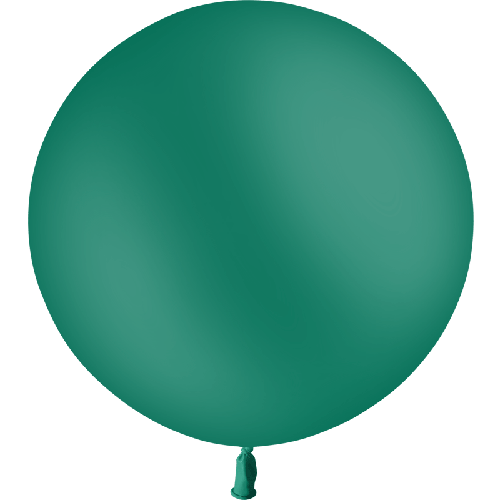 [HG3-P39-FR] 1 Latex  Standard Vert Forêt 3' (90Cm) Vrac - Balloonia