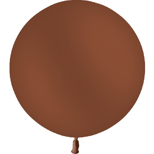 [HG3-P40] 1 Latex  Standard Chocolat 3' (90Cm) Vrac - Balloonia