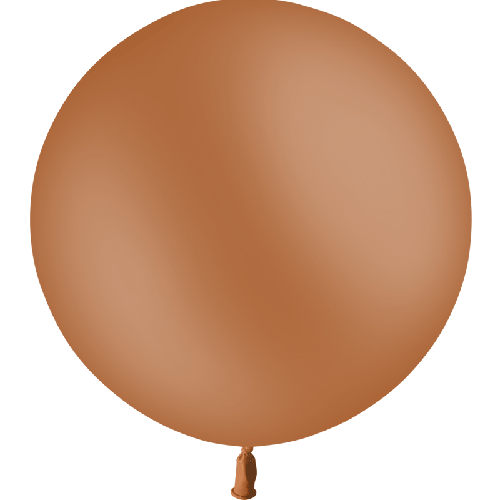 [HG3-P45] 1 Latex  Standard Marron 3' (90Cm) Vrac - Balloonia
