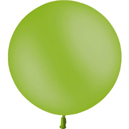 [HG3-P46] 1 Latex Standard Apple Green 3' (90Cm) - Balloonia