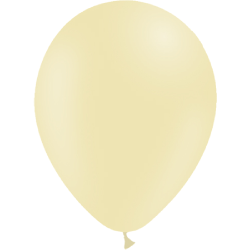 [HG45T04] 100 Ballons 5"  Pastel Matte Jaune  T04 - Balloonia