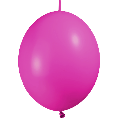 [HG6LP30] 100 Ballons Deco Link 6" (15Cm ) Standard Fuchsia - Balloonia