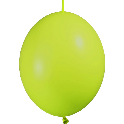 [HG6LP36] 100 Ballons Deco Link 6" Standard Limette - Balloonia