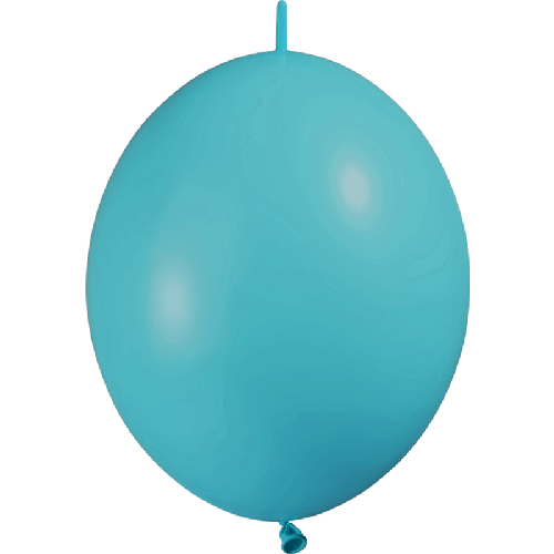 [HG6LP43] 100 Ballons Deco Link 6" Standard Turquoise - Balloonia