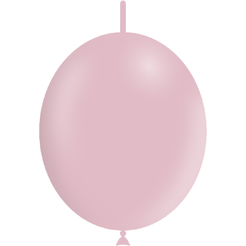 [HG6LT02] 100 Bal Déco Link 6" Pastel Matte Rose - Balloonia