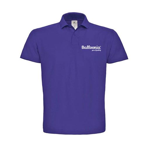[POLOM] Polo Balloonia Violet Taille M - Balloonia