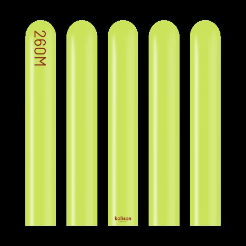 [10223241-FR] 260 Modelling Standard Lime Green 100ct - Kalisan