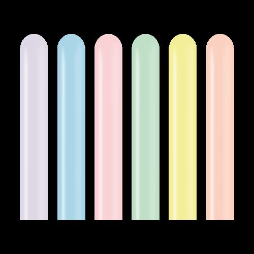 [10230001] 260 Modelling Macaron Assorted 100ct - Kalisan
