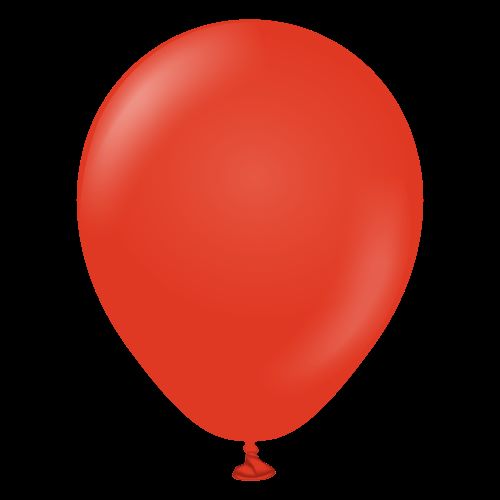 [10523131-FR] 5" Standard Red 100ct - Kalisan