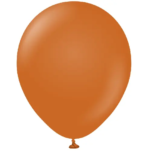 [10580011] 5" retro Rust orange  100ct - Kalisan